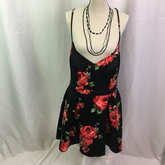 B. Smart Sleeveless Floral Fit & Flare Dress 11 - Picture 2 of 16
